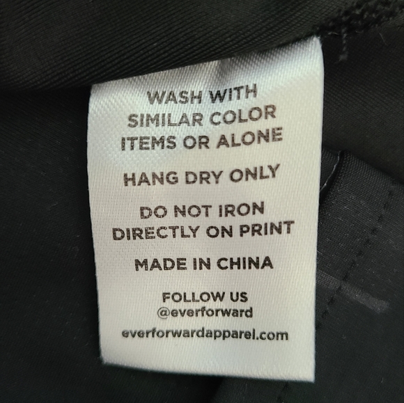 EVER FORWARD APPAREL Men's Athletic Shorts Size Large in black camouflage - Picture 7 of 7